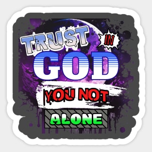 Trust in God Sticker